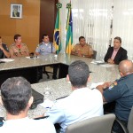 Déda recebe representantes de Associações da PM e dos Bombeiros - Foto: André Moreira/ASN