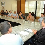 Déda recebe representantes de Associações da PM e dos Bombeiros - Foto: André Moreira/ASN