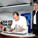 Déda assina termo de cooperação para construir 3.524 casas no interior de Sergipe - Foto: André Moreira/ASN