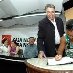 Déda assina termo de cooperação para construir 3.524 casas no interior de Sergipe - Foto: André Moreira/ASN