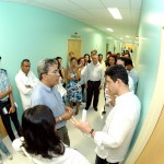 Déda faz visita ao HUSE e à maternidade Nossa Senhora de Lourdes - Foto: Márcio Dantas/ASN