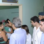 Mães elogiam atendimento na nova maternidade durante visita do governador - Foto: Márcio Garcez/Saúde