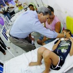 Déda faz visita ao HUSE e à maternidade Nossa Senhora de Lourdes - Foto: Márcio Dantas/ASN
