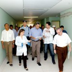 Déda faz visita ao HUSE e à maternidade Nossa Senhora de Lourdes - Foto: Márcio Dantas/ASN