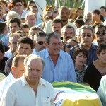 Déda acompanha sepultamento de Chico de Miguel - Foto: Marcio Dantas/ASN