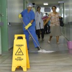 Cronograma inédito de higienização hospitalar torna o HUSE cada vez mais seguro - Foto: Márcio Garcez/SES