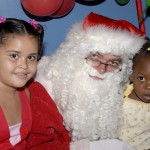 Papai Noel e distribuição de presentes marcam festa natalina do HUSE - Foto: Lízia Martins