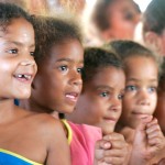 Crianças de comunidades carentes recebem presentes de Natal - Foto: Jorge Henrique/ASN