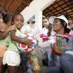 Crianças do interior têm um Natal mais alegre - Foto: Jorge Henrique/ASN