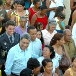 Déda participa da procissão de Santa Luzia - Foto: Márcio Dantas/ASN