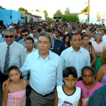 Déda participa da procissão de Santa Luzia - Foto: Márcio Dantas/ASN