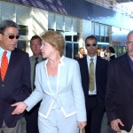 Déda e ministra assinam contrato de repasse para Ponte Joel Silveira - Foto: Márcio Dantas/ASN