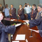 Governador prestigia posse de novo presidente do TRE - Foto: Márcio Dantas/ASN
