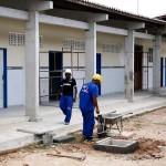 Obras do Centro de Educação Profissional de Neópolis estão adiantadas - Foto: Ascom/Educação