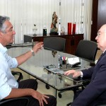 Governador em exercício recebe visita do prefeito de Aracaju - Artêmio Barreto