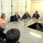 Artêmio Barreto participa de audiência com o presidente do TCE - Foto: André Moreira/ASN