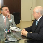 Artêmio Barreto participa de audiência com o presidente do TCE - Foto: André Moreira/ASN