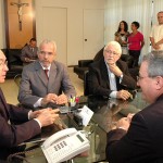 Governador em exercício recebe visita do prefeito de Aracaju - Artêmio Barreto