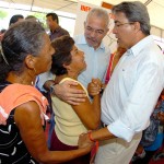 Déda participa de assinatura de ordens de serviço para obras no Bugio - Foto: Márcio Dantas/ASN