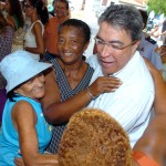 Déda participa de assinatura de ordens de serviço para obras no Bugio - Foto: Márcio Dantas/ASN