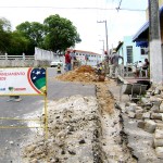 Deso implanta nova rede na rua Tenente Cleto - Foto: Ascom/Deso