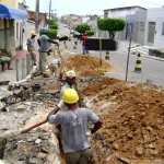 Obras de substituição de rede no 18 do Forte continuam - Foto: Ascom/Deso
