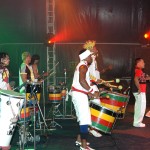 Olodum encerra a primeira noite do Verão Sergipe em Pirambu - Foto: Wellington Barreto
