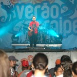 Wilson Sideral anima o público do Verão Sergipe em Pirambu - Foto: Wellington Barreto