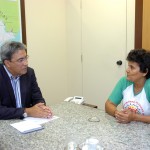 Governador recebe a diretoria eleita da Fetase em audiência - Foto: Márcio Dantas/ASN