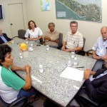 Governador recebe a diretoria eleita da Fetase em audiência - Foto: Márcio Dantas/ASN