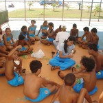 Projeto Golfinho 2008 vai beneficiar cerca de 400 crianças e adolescentes - Foto: Ascom/SSP