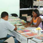 Feira de Livros Didáticos do HUSE vai até esta quartafeira - Foto: Márcio Garcez/Saúde