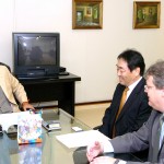 Déda discute parcerias para desenvolvimento com presidente da Mitsui Gás do Brasil - Foto: André Moreira/ASN