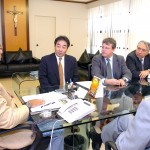 Déda discute parcerias para desenvolvimento com presidente da Mitsui Gás do Brasil - Foto: André Moreira/ASN