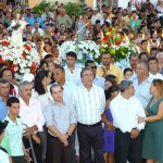Marcelo Déda participa de procissão de padroeiro de Poço Verde - Foto: André Moreira/ASN