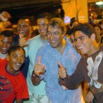 Governador abre oficialmente Verão Sergipe 2008 na Caueira - Foto: Márcio Dantas/ASN