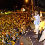 Governador abre oficialmente Verão Sergipe 2008 na Caueira - Foto: Márcio Dantas/ASN
