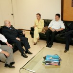 Artêmio recebe visitas de cortesia no Palácio dos Despachos - Foto: Jorge Henrique/ASN