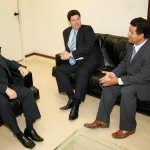 Artêmio recebe visitas de cortesia no Palácio dos Despachos - Foto: Jorge Henrique/ASN