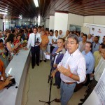 Governador inaugura biblioteca e anuncia novos investimentos em Laranjeiras - Fotos: Márcio Dantas
