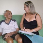 Pessoas com dificuldade de locomoção podem ser recenseadas em casa - Foto: Ascom / Ipesprevidência