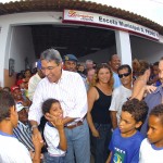Déda participa de inaugurações em Laranjeiras - Fotos: André Moreira