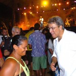 Déda participa da noite do samba no Projeto Verão 2008 - Foto: André Moreira
