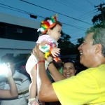 Marcelo Déda participa do desfile do bloco Rasgadinho em Aracaju - Foto: Márcio Dantas/ASN