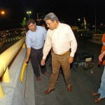 Déda conhece detalhes do novo viaduto ao lado do prefeito Edvaldo Nogueira  - Fotos:Jorge Henrique ASN