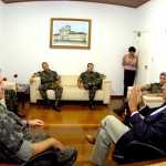 Governador recebe comandante da 6ª Região Militar em audiência - Foto: Márcio Dantas/ASN