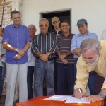 Déda visita obras de infraestrutura em Canindé do São Francisco - Foto: Marcio Dantas/ASN