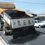 DER recupera pavimento em avenida do bairro Industrial - Foto: Ascom/DER