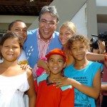 Déda destaca união entre poderes no Censo Educacional no Coqueiral - Foto: Márcio Dantas/ASN