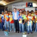 Déda destaca união entre poderes no Censo Educacional no Coqueiral - Foto: Márcio Dantas/ASN